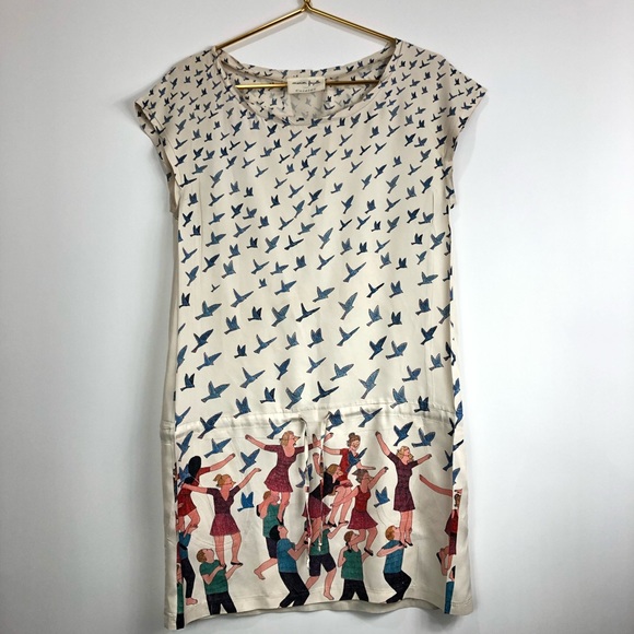 Marion Fayolle x Cotélac Bird People Dress - Picture 2 of 9